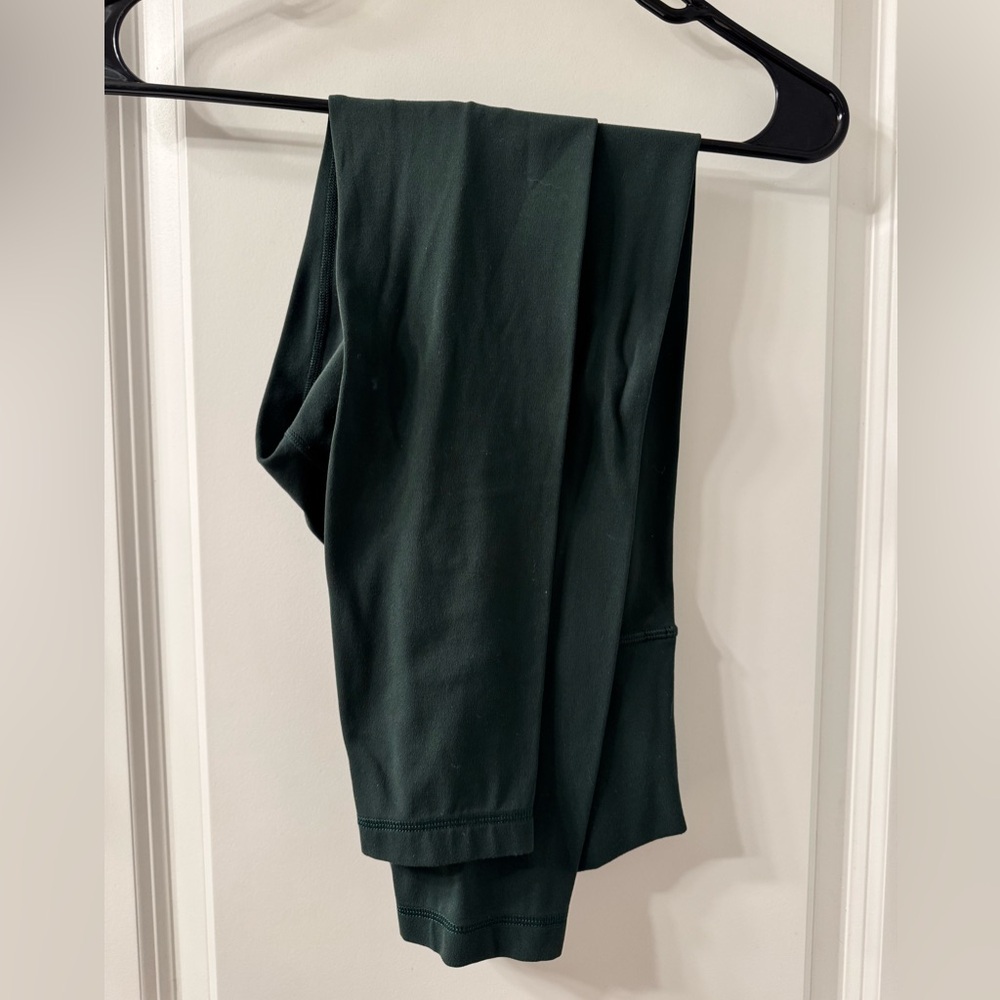 Green lululemon align leggings